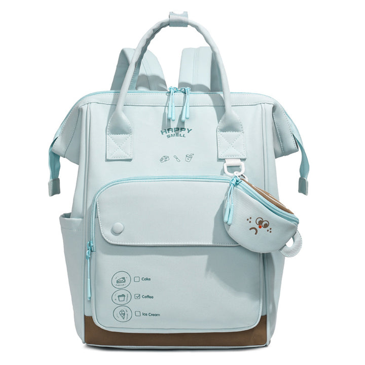 Multi-Functional Casual Backpack with Detachable Pouch kalsten
