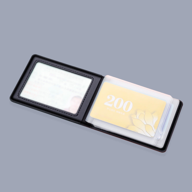 RFID-Blocking Leather Card Holder
