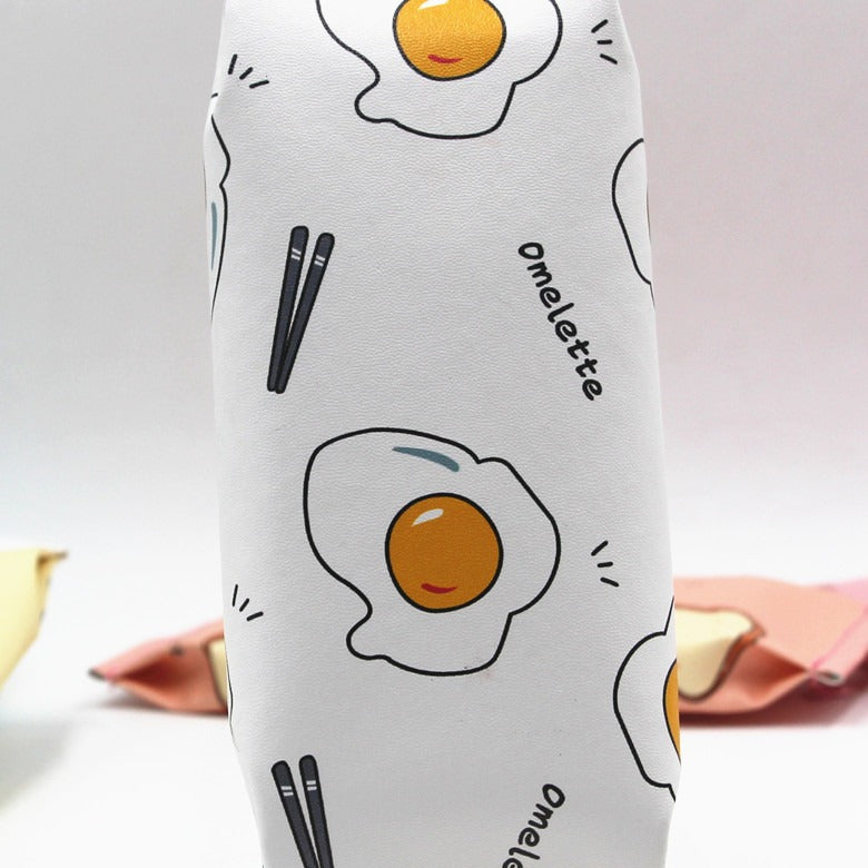 Cute Bread-Themed Zippered Pencil Case Kalsten