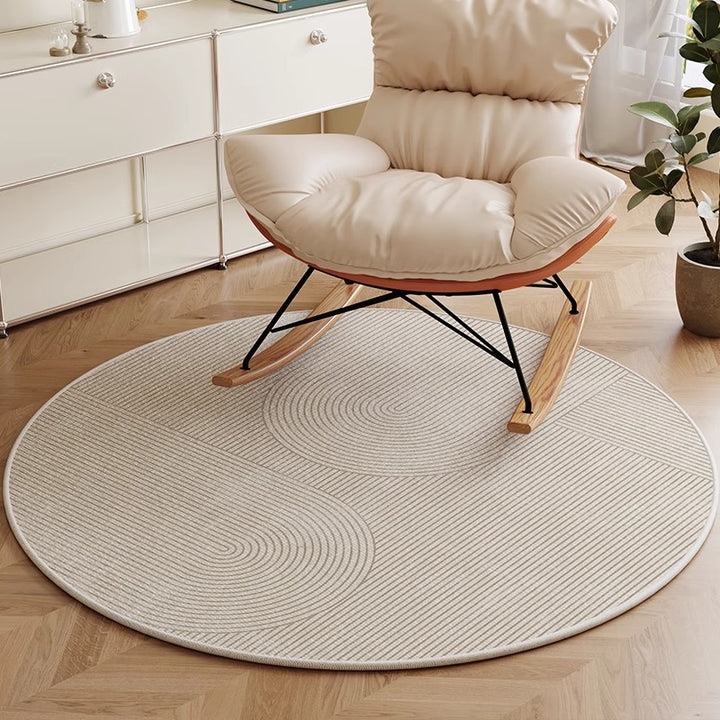 Round Decorative Area Rug for Home Decor