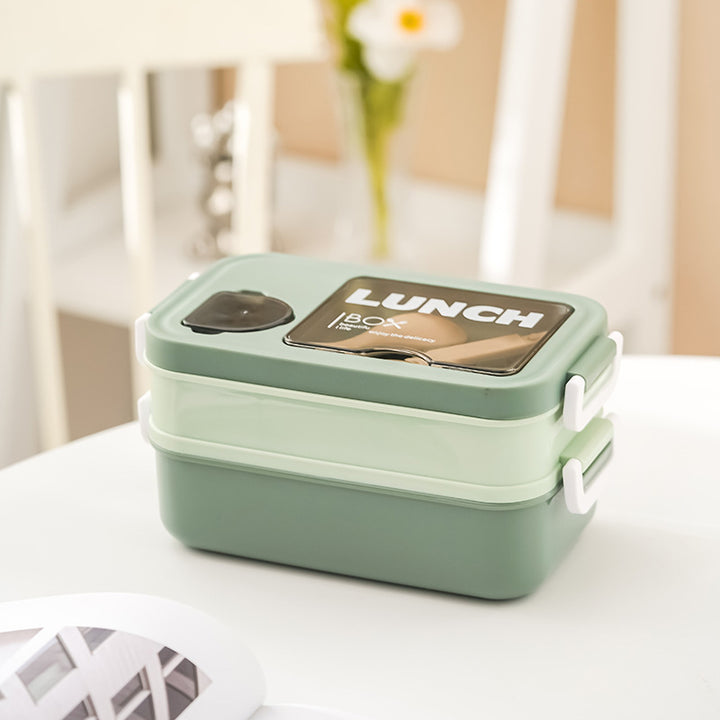 Double-Layered Food Storage Lunch Box