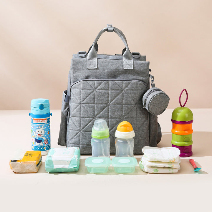 Multi-Functional Quilted Backpack Kalsten