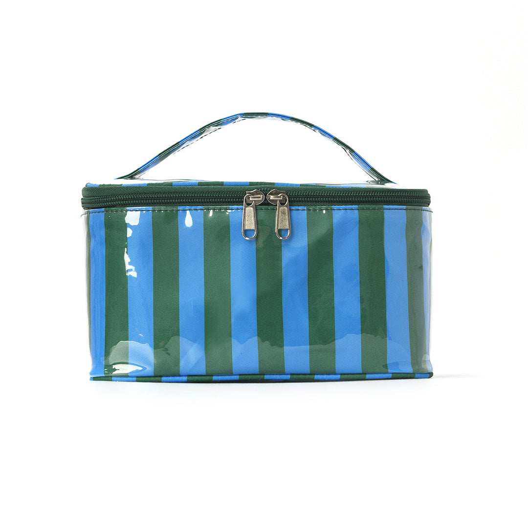 Cosmetic organizer with carry handle and water-repellent coating Kalsten