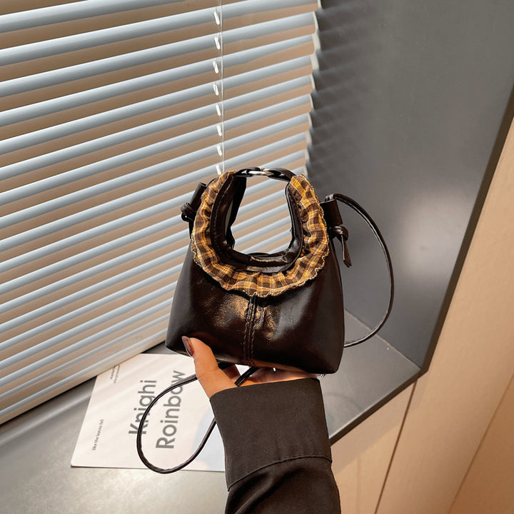 WoStylish Handcrafted Leather Bucket Bag Kalsten