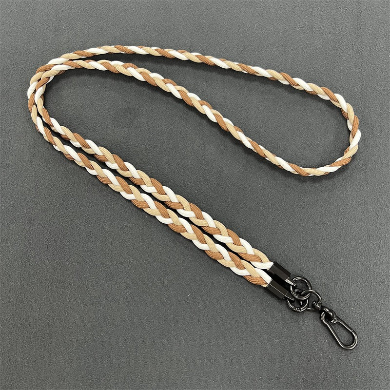 Braided Phone Lanyard with Secure Clips Kalsten