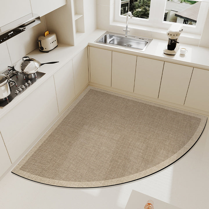 Heart-Shaped Kitchen Mat