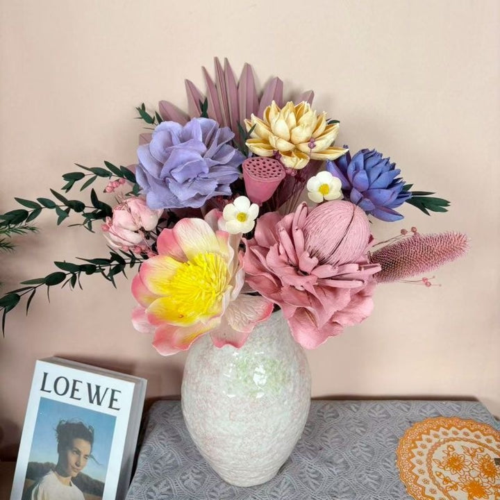 Decorative Faux Floral Bouquet