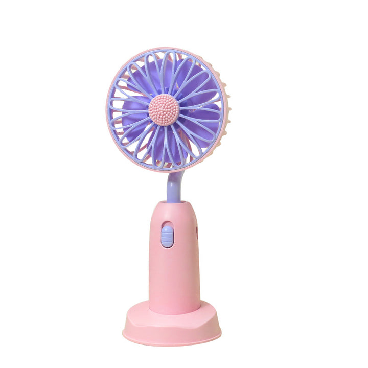 Women's Portable Hand Fan with Gentle Rotation Function Kalsten