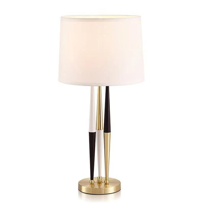 Decorative Table Lamp with Elegant Geometric Design
