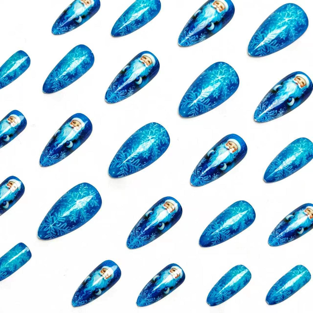 Festive Character-Themed Nail Art Kalsten
