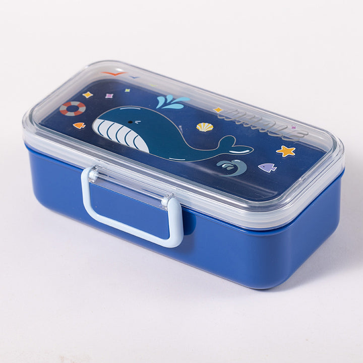 Cartoon-Themed Stainless Steel Lunch Box