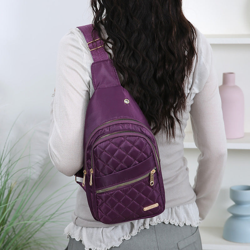 Chic Quilted Sling Bag Kalsten