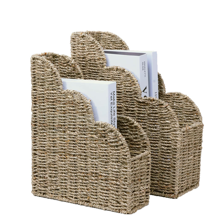 Decorative Macrame Storage Basket Kalsten