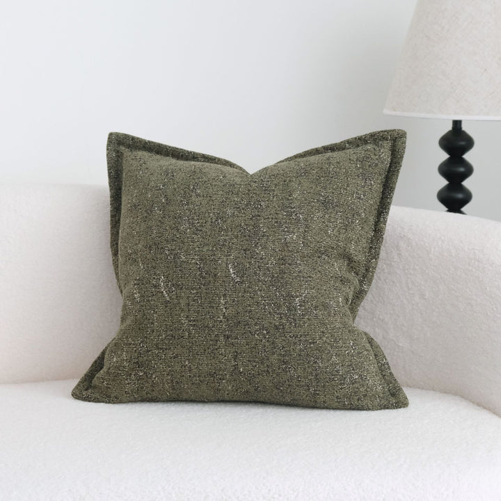 Textured Throw Pillow for Home Decor Display