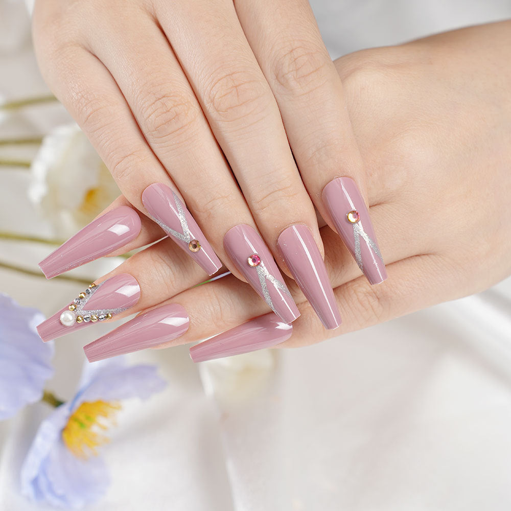 Glamorous Stiletto Nail Tips Kalsten