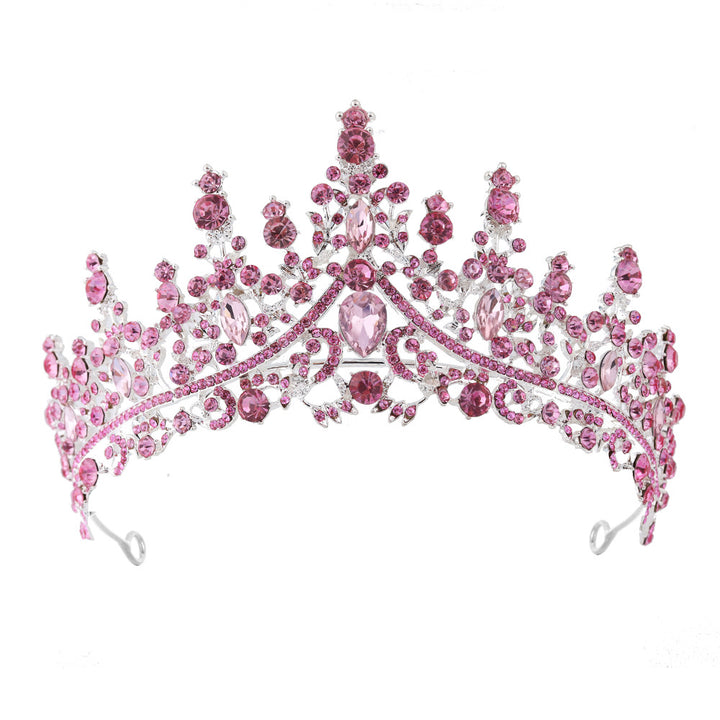 Ladies Rhinestone Tiara with Sparkling Gemstones Kalsten