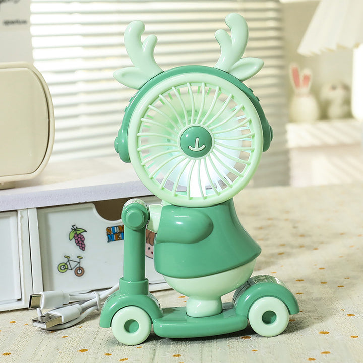 Women Portable Handheld Fan in Creative Animal Design Kalsten