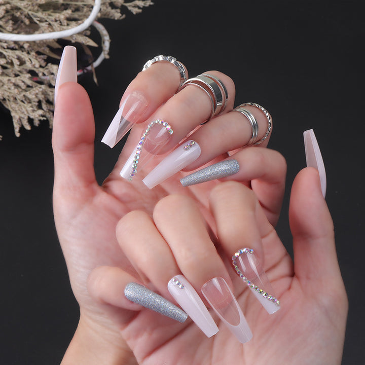 Elegant Stiletto Acrylic Nail Extensions Kalsten