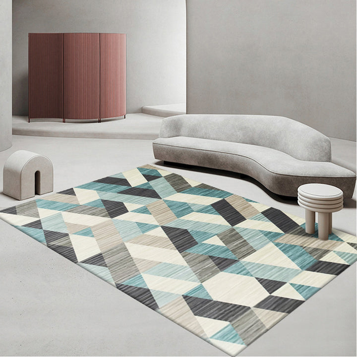 Contemporary Geometric Area Rug Kalsten