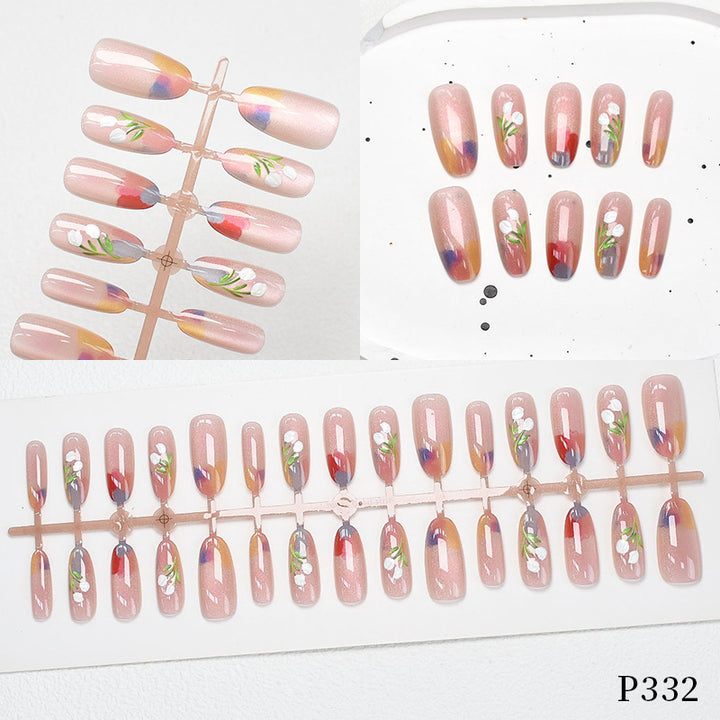 Floral Fantasy Press-On Nail Kit Kalsten