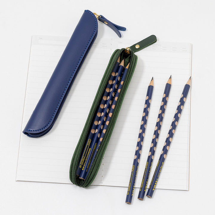 Elegant Leather Pencil Case Kalsten