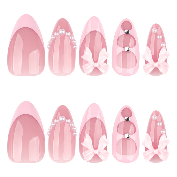 Artful stiletto nails with delicate accents Kalsten
