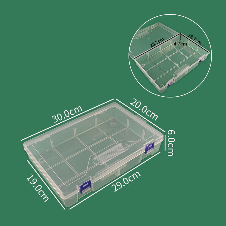 Multi-Compartment Modular Craft Storage Box Kalsten