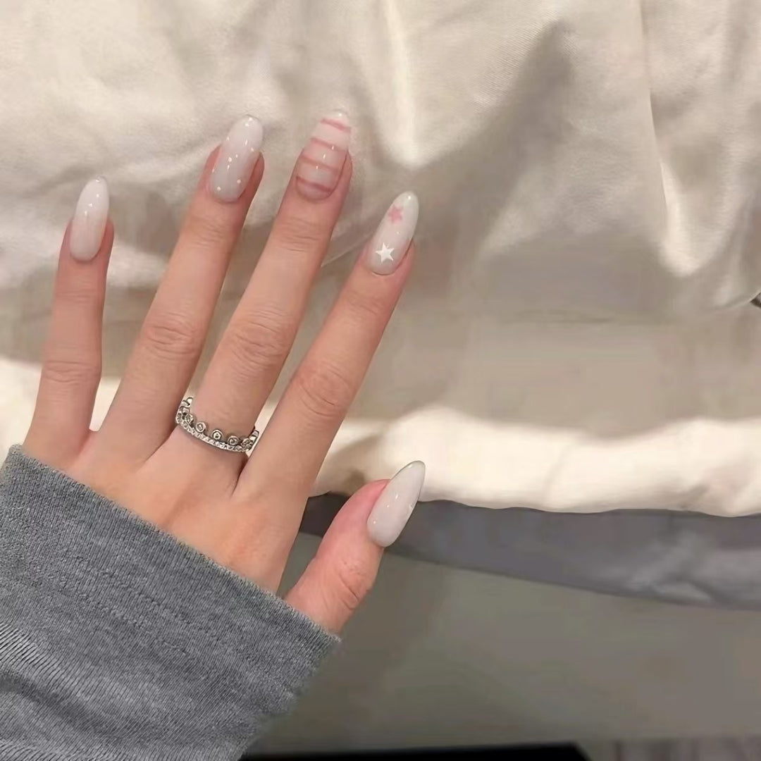Stylish Press-On Nail Wraps Kalsten