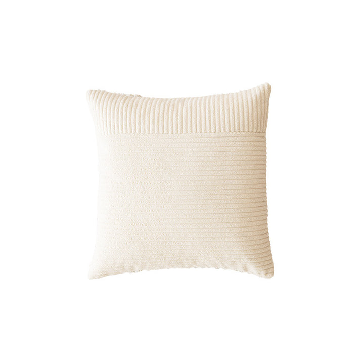 Ribbed Texture Decorative Pillow