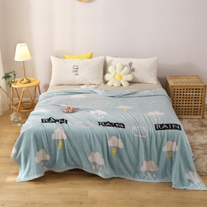 Ladies Cozy and Colorful Blanket Kalsten