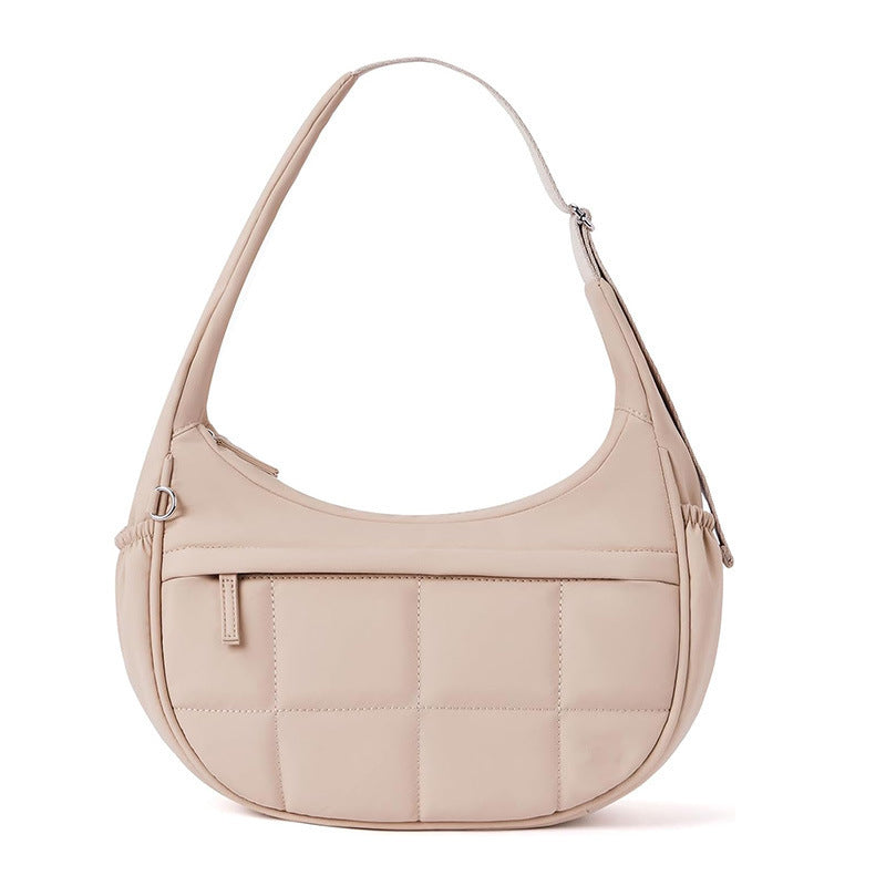 Fashionable shoulder bag with quilted surface Kalsten