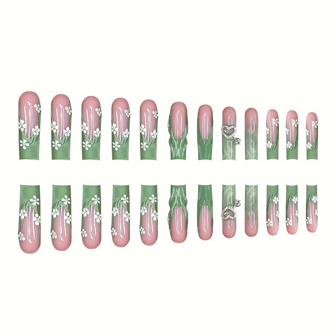 Floral 3D Decorative Nail Art Kalsten
