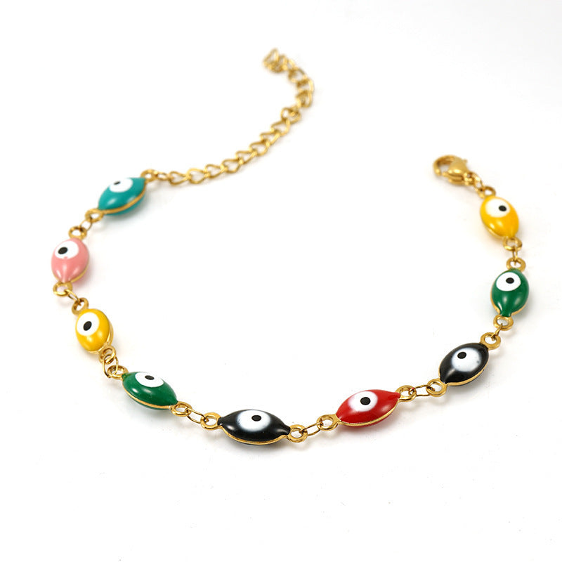 Colorful Evil Eye Bracelet Kalsten