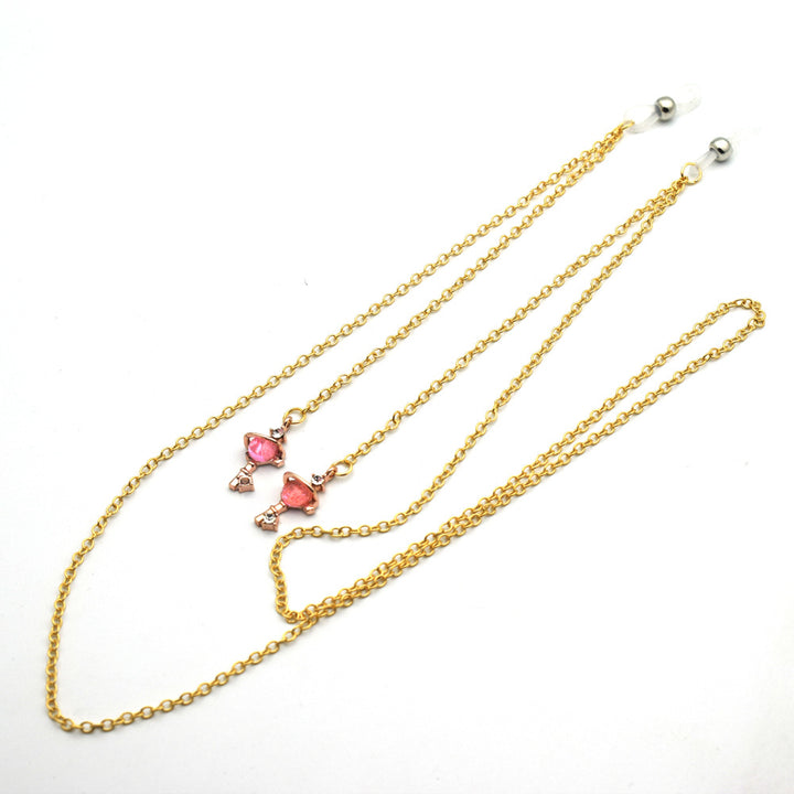 Elegant Dual-Tone Eyewear Chain Kalsten