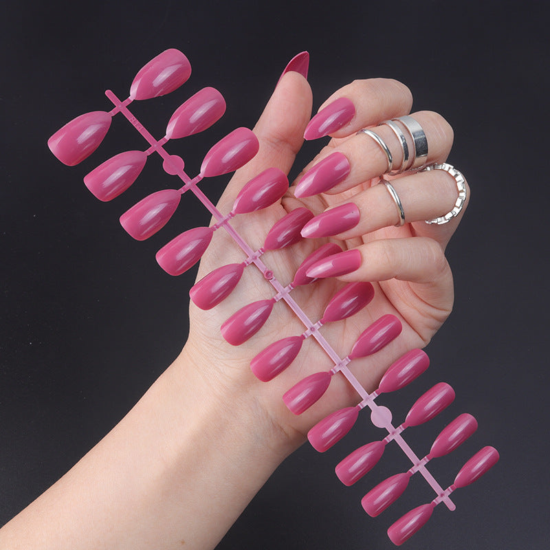 Stiletto Press-On Nails with Glossy Finish Kalsten