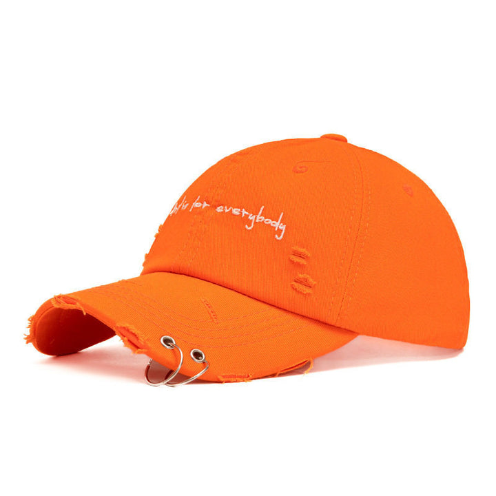 Unisex Distressed Sun Protection Cap Kalsten