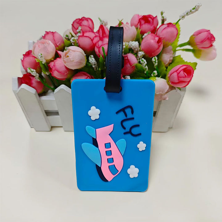 Unisex Luggage Tag with Unique Airplane Design Kalsten