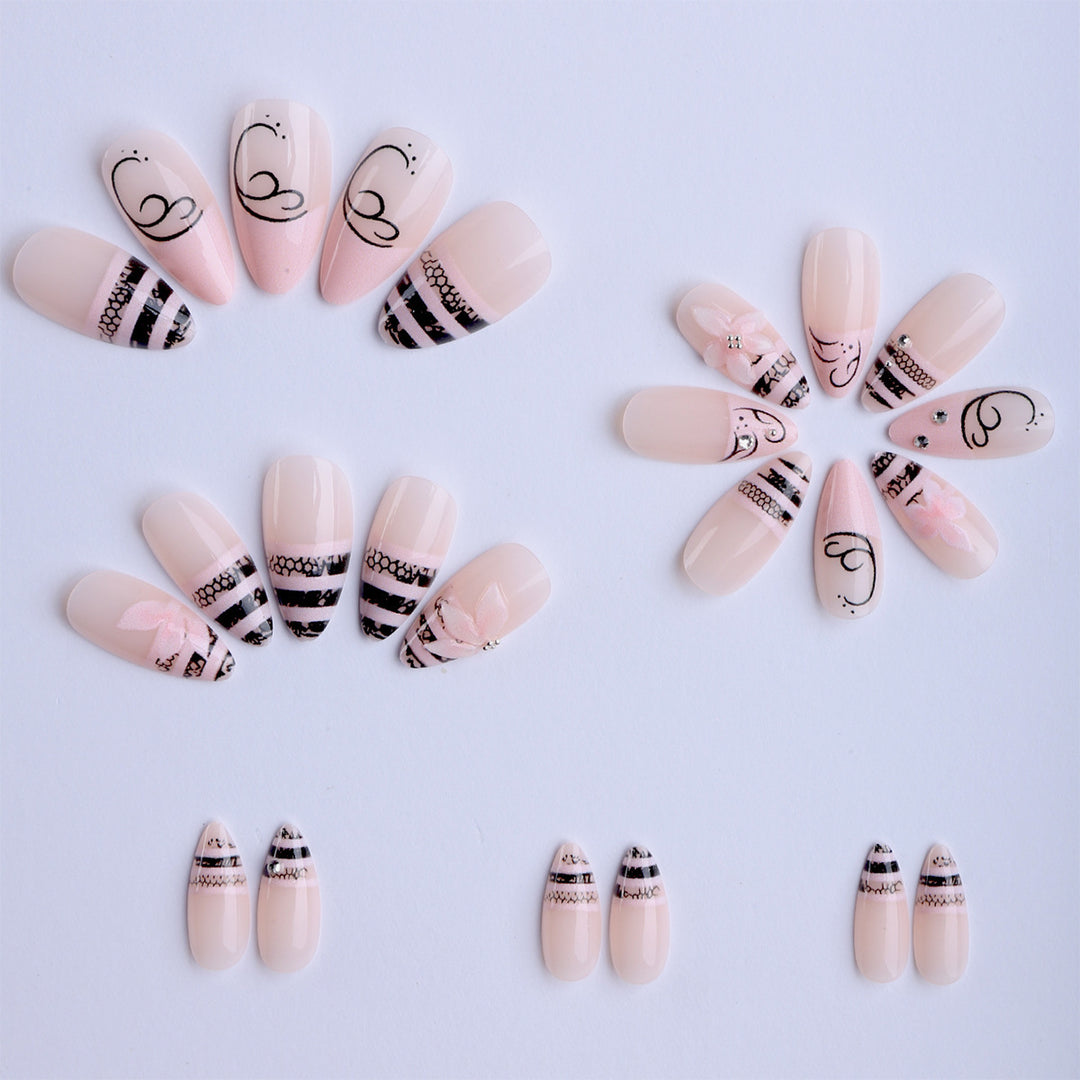 Artistic Themed Press-On Nail Collection Kalsten