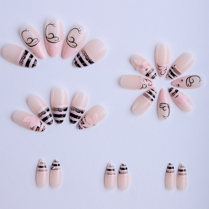 Artistic Themed Press-On Nail Collection Kalsten