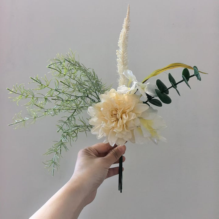 Lifelike Succulent Flower Bouquet
