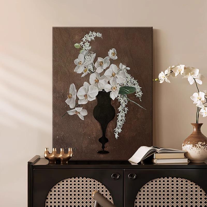 Elegant Orchid Floral Canvas Artwork