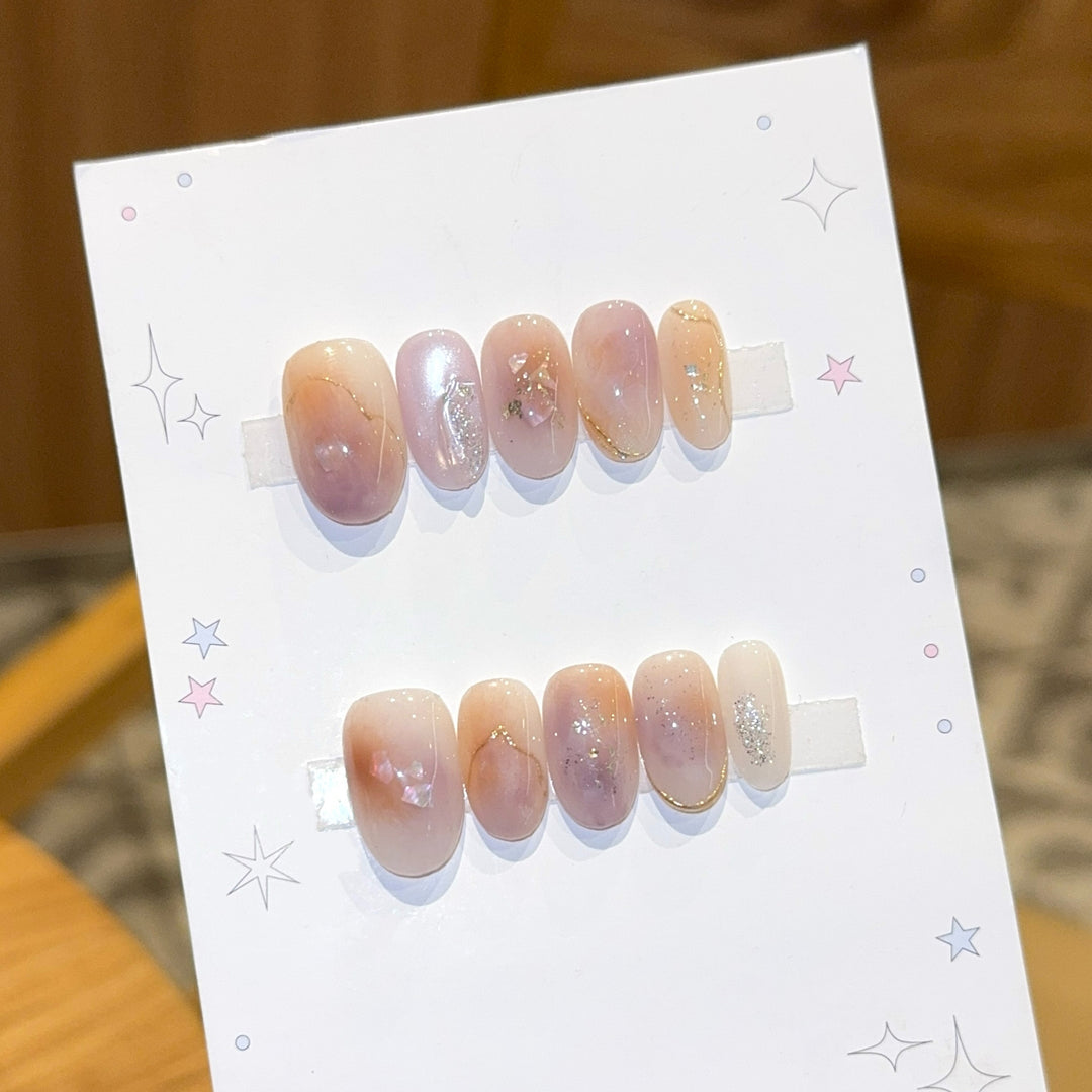 Artificial Nail Tips with Elegant Design Kalsten