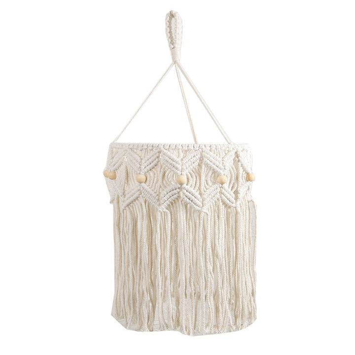 Decorative Macrame Hanging Light Fixture Kalsten