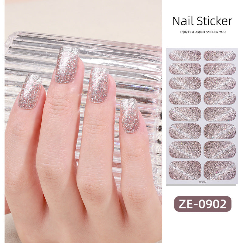Ombre Glitter Nail Wraps
