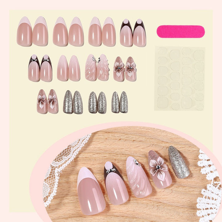 Elegant Artificial Nails Set Kalsten
