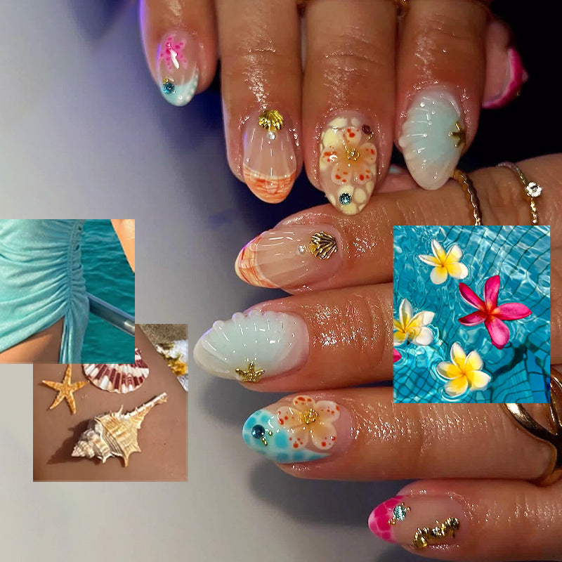 Creative Glitter Nail Tips Set Kalsten