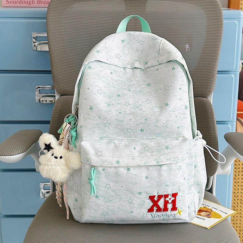 Casual Star-Embellished Backpack Kalsten 1791205546
