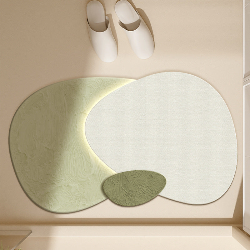 Floral-Inspired Decorative Bath Mat Kalsten