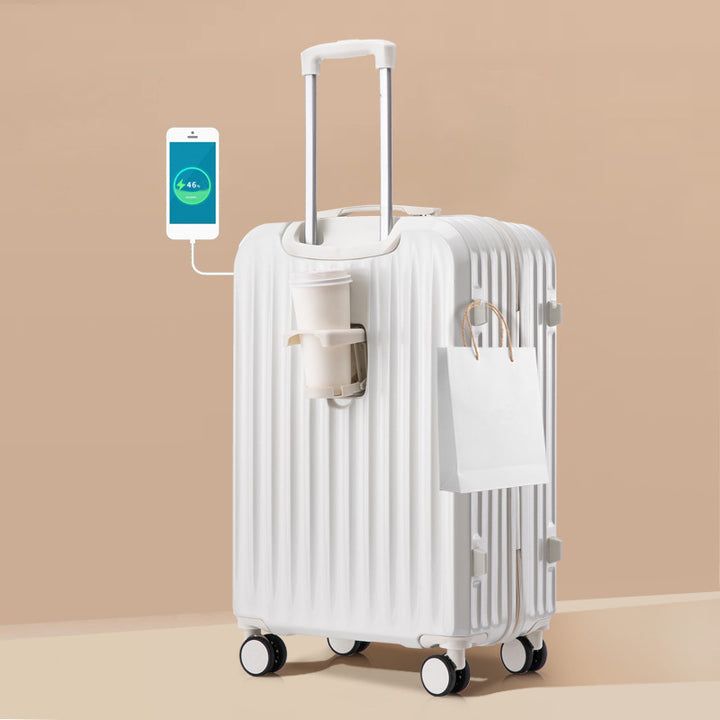 Smart Charging Hard-Shell Suitcase Kalsten