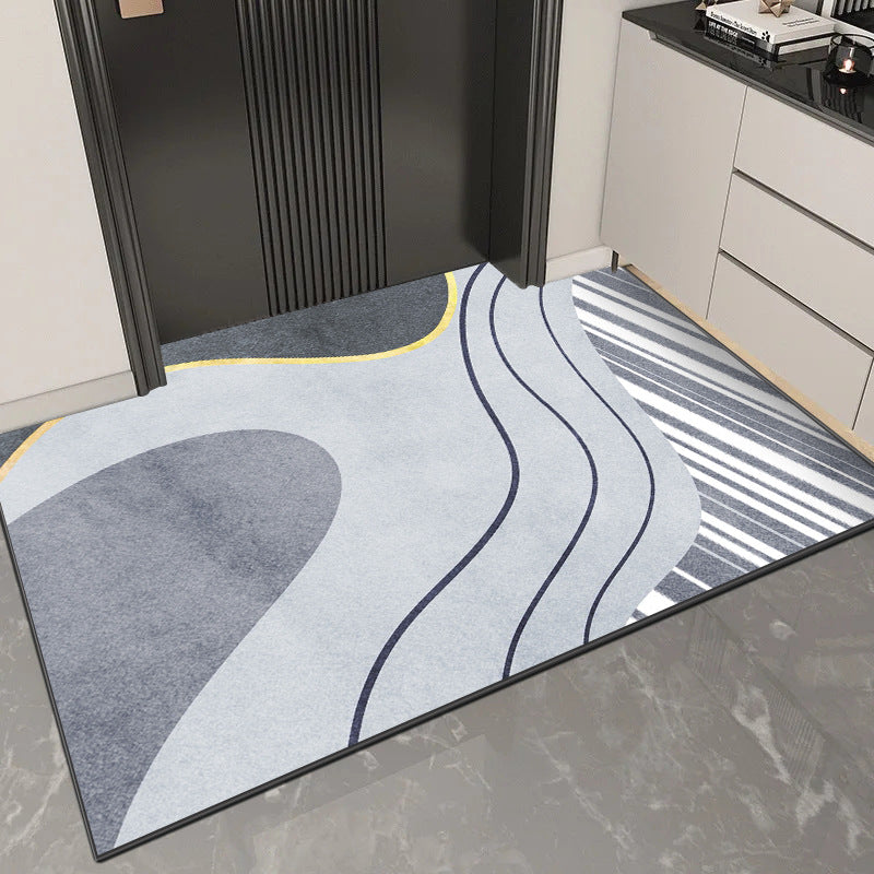 Decorative Half-Circle Entrance Mat